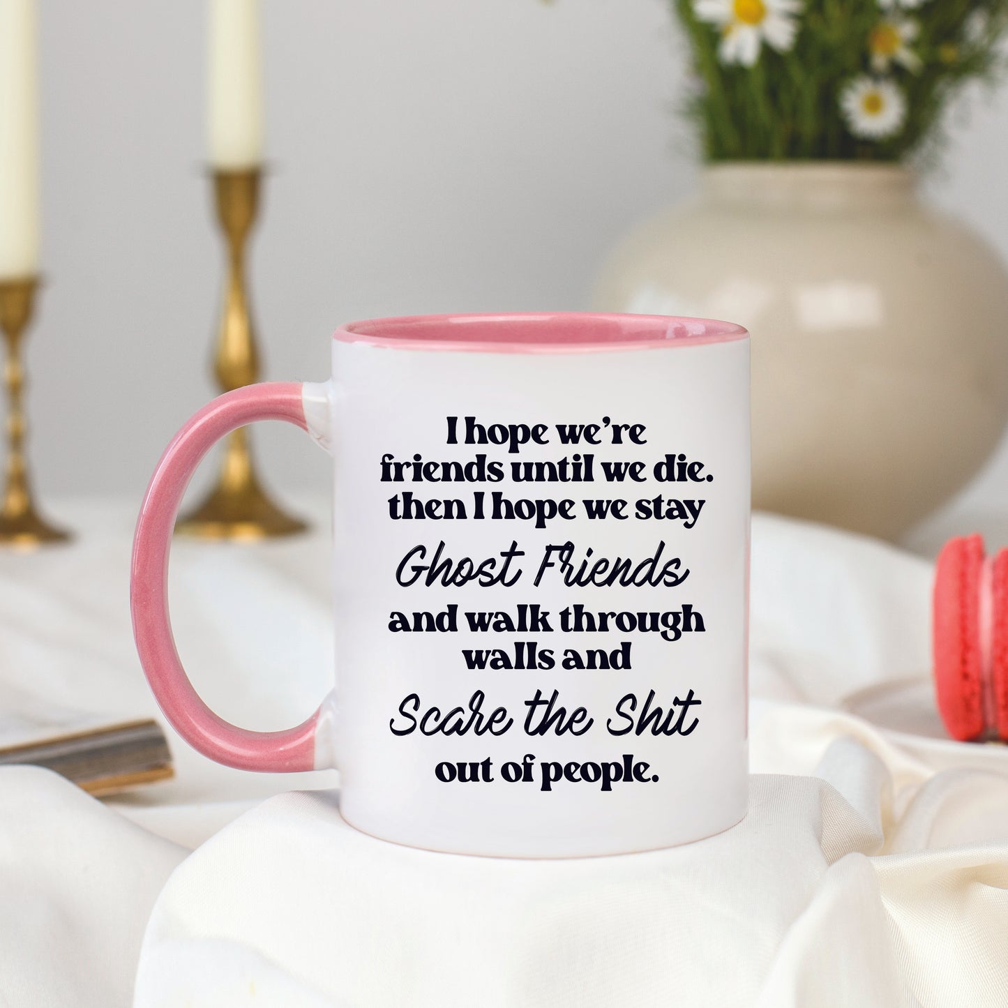 I Hope We Stay Ghost Friends V5 Mug