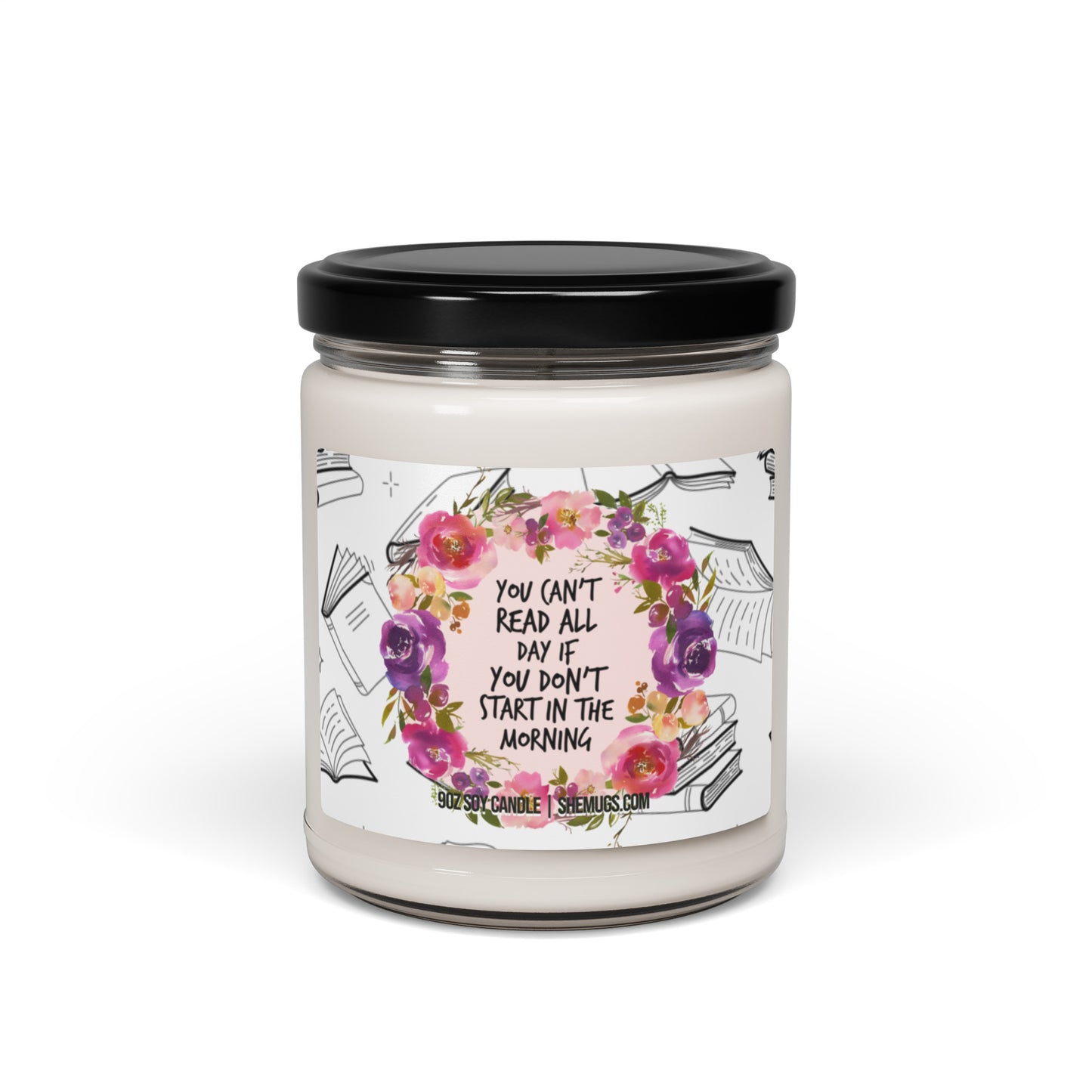 You Can't Read All Day Candle