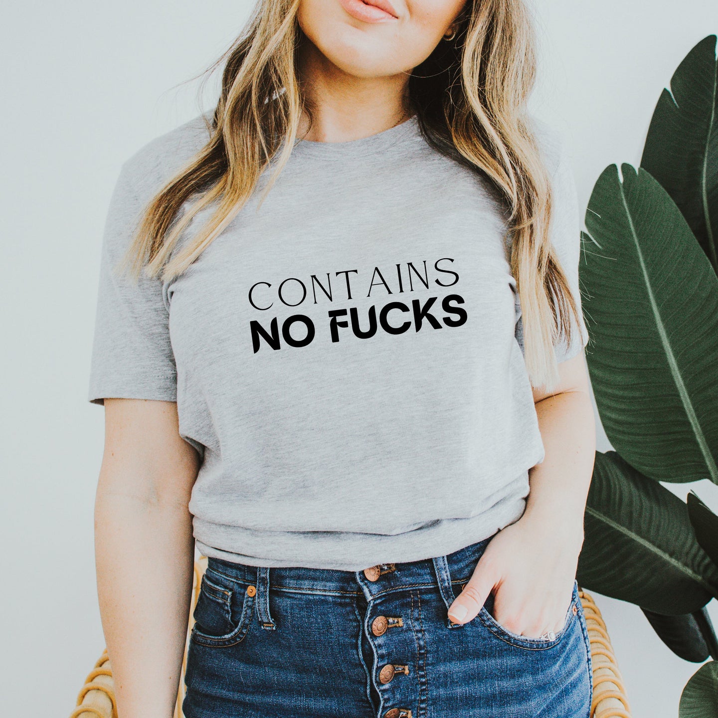 Contains No Fucks Shirt