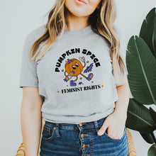 Load image into Gallery viewer, Pumpkin Spice Feminist Rights Shirt