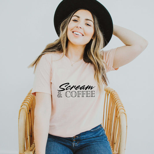Scream & Coffee Shirt