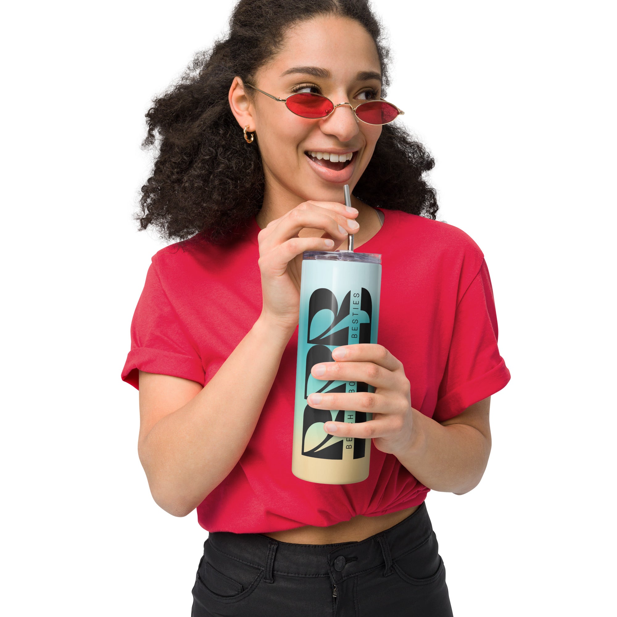 Beaches Booze Babes Tumbler