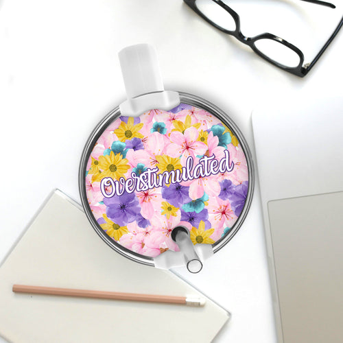 Overstimulated Flowery Language Topper