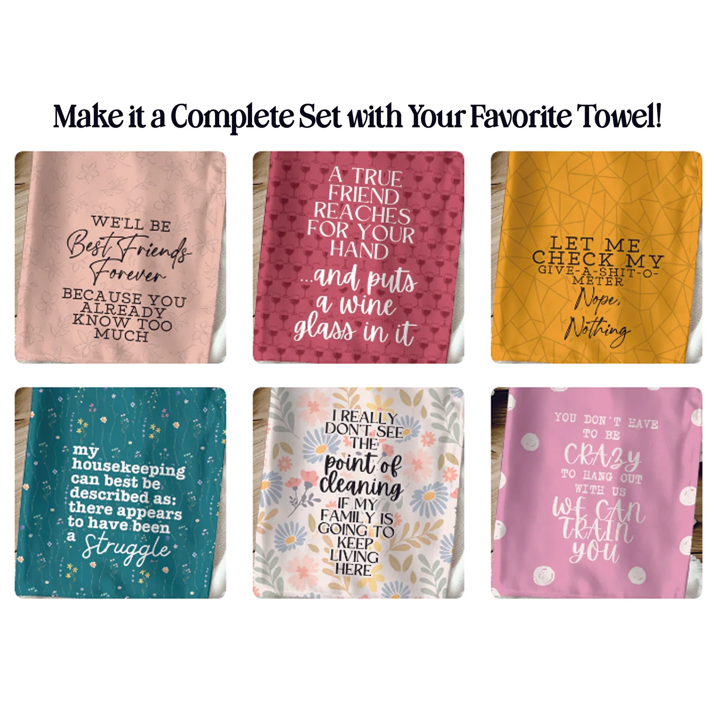 No One As Entertained Mug & Towel Gift Set