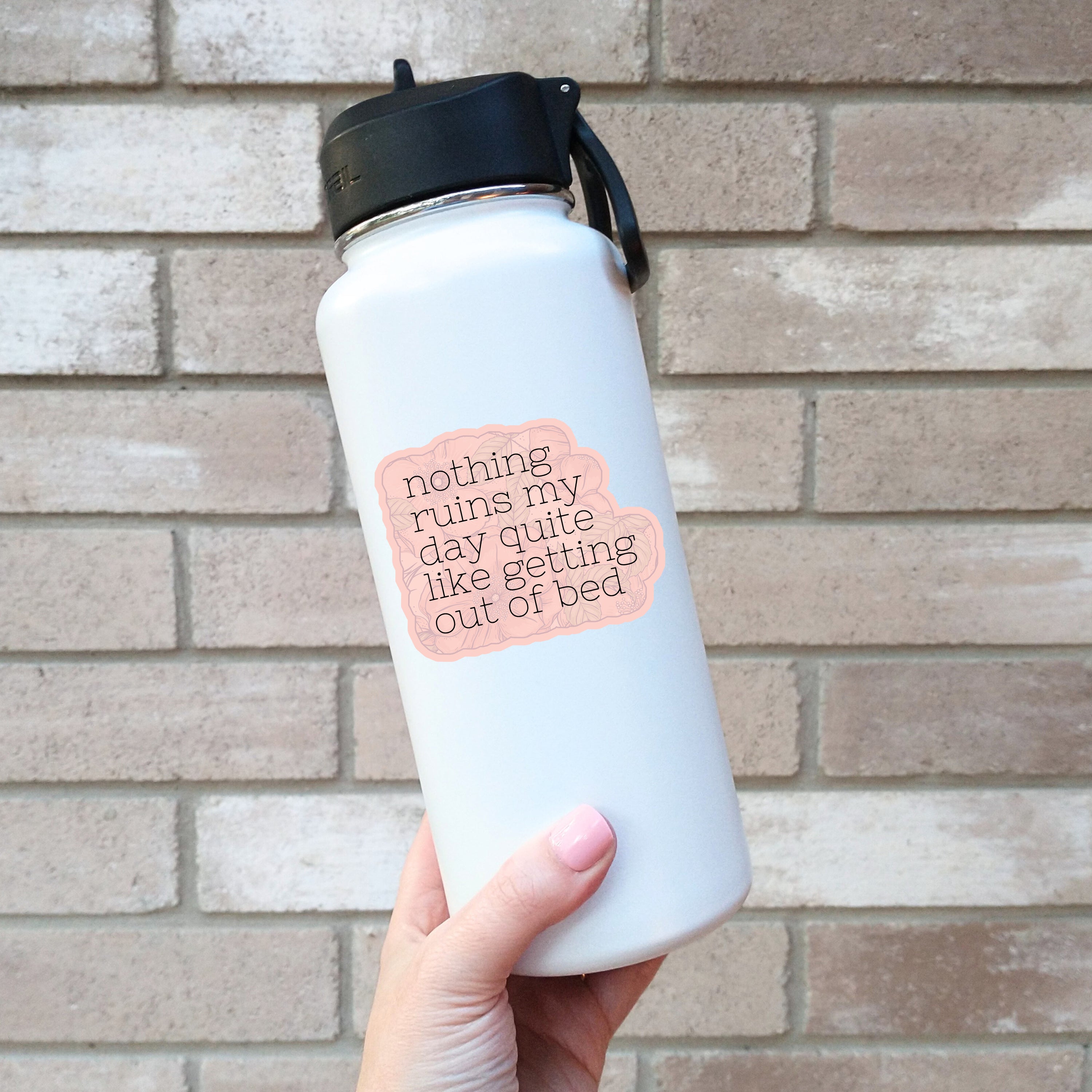 Nothing Ruins My Day Sticker