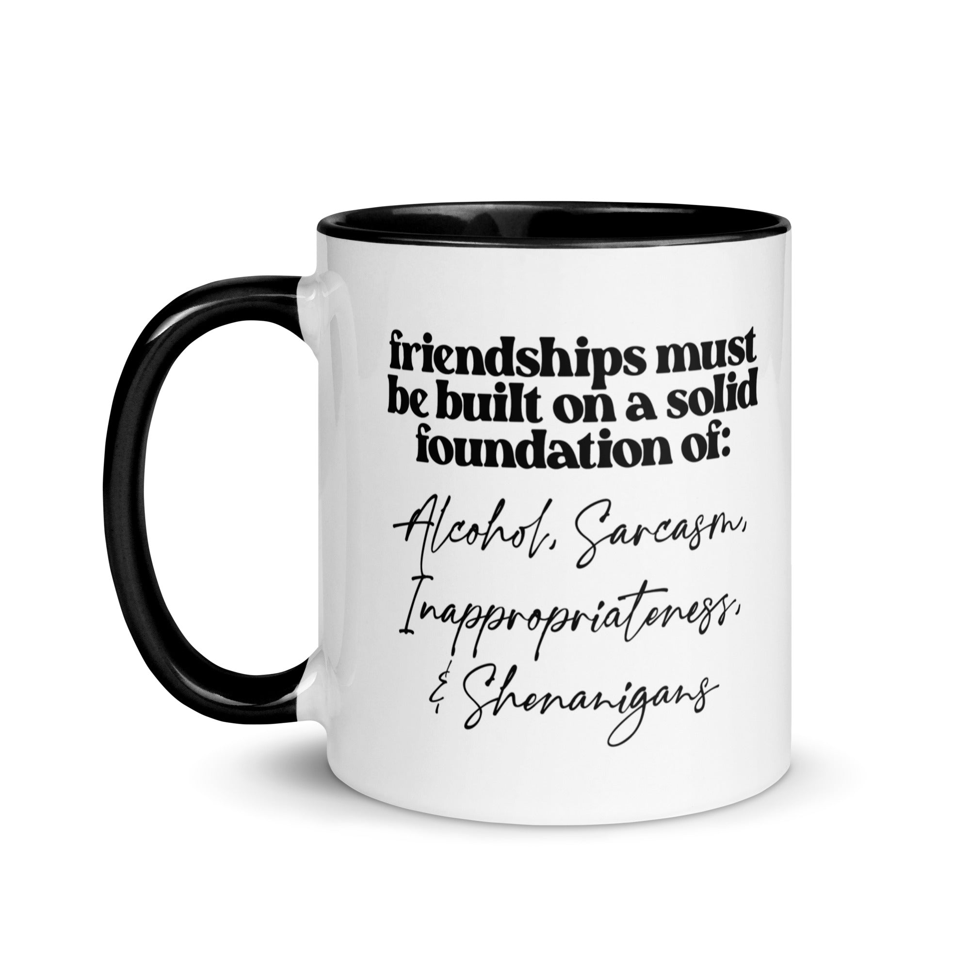 Solid Foundations of Friendship Mug