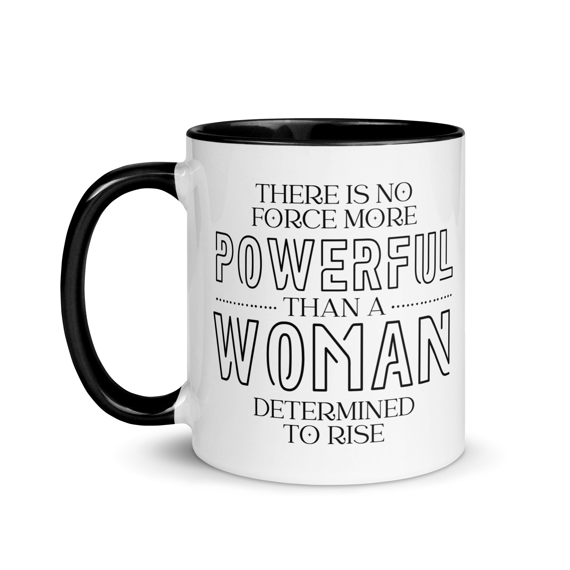 Woman Determined to Rise Mug
