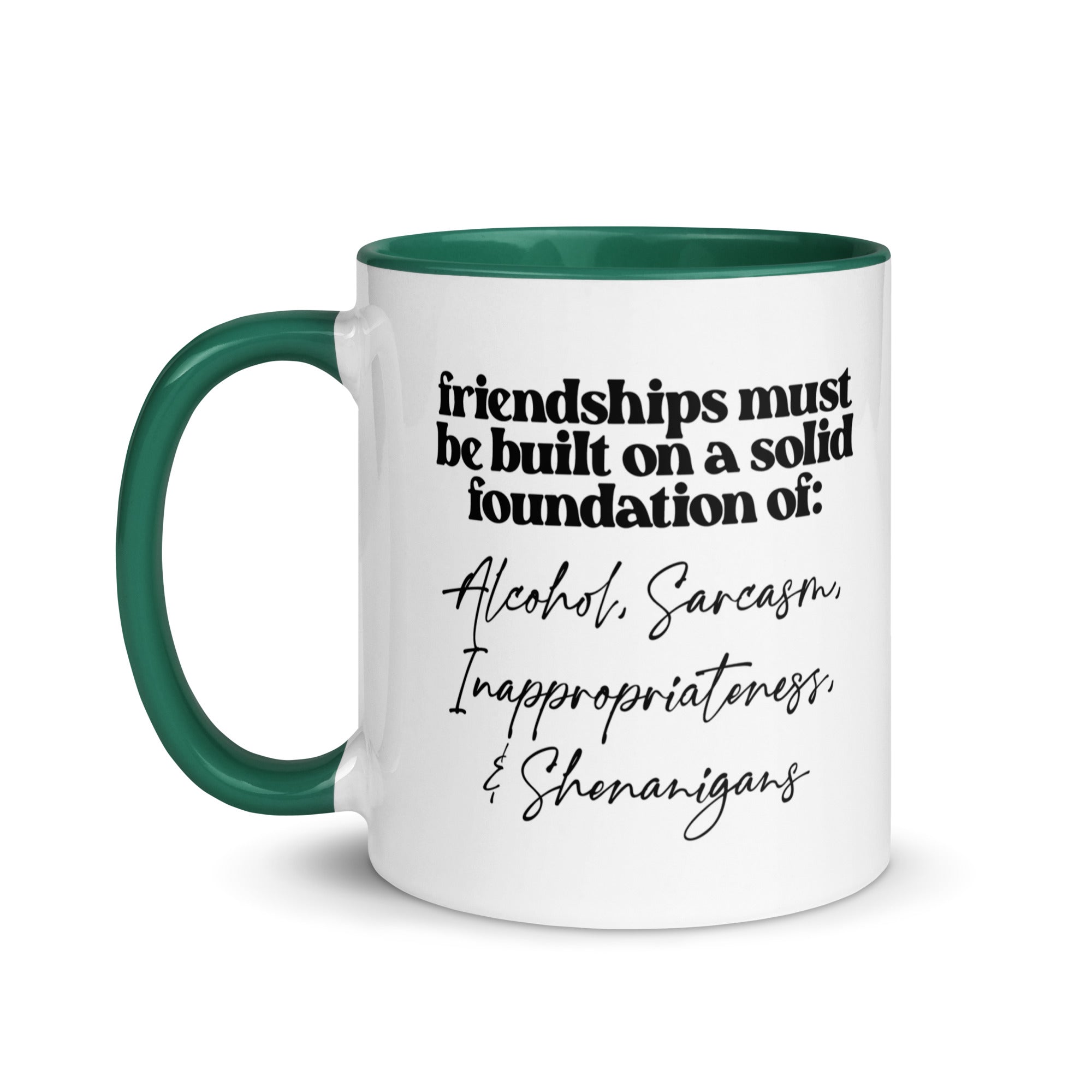 Solid Foundations of Friendship Mug