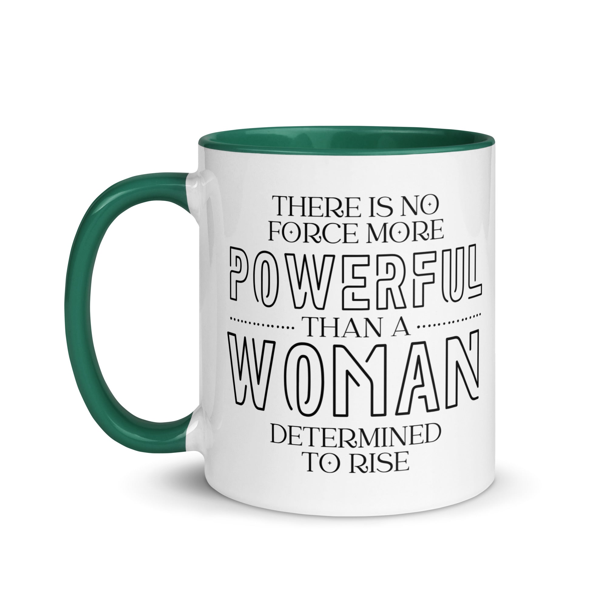 Woman Determined to Rise Mug