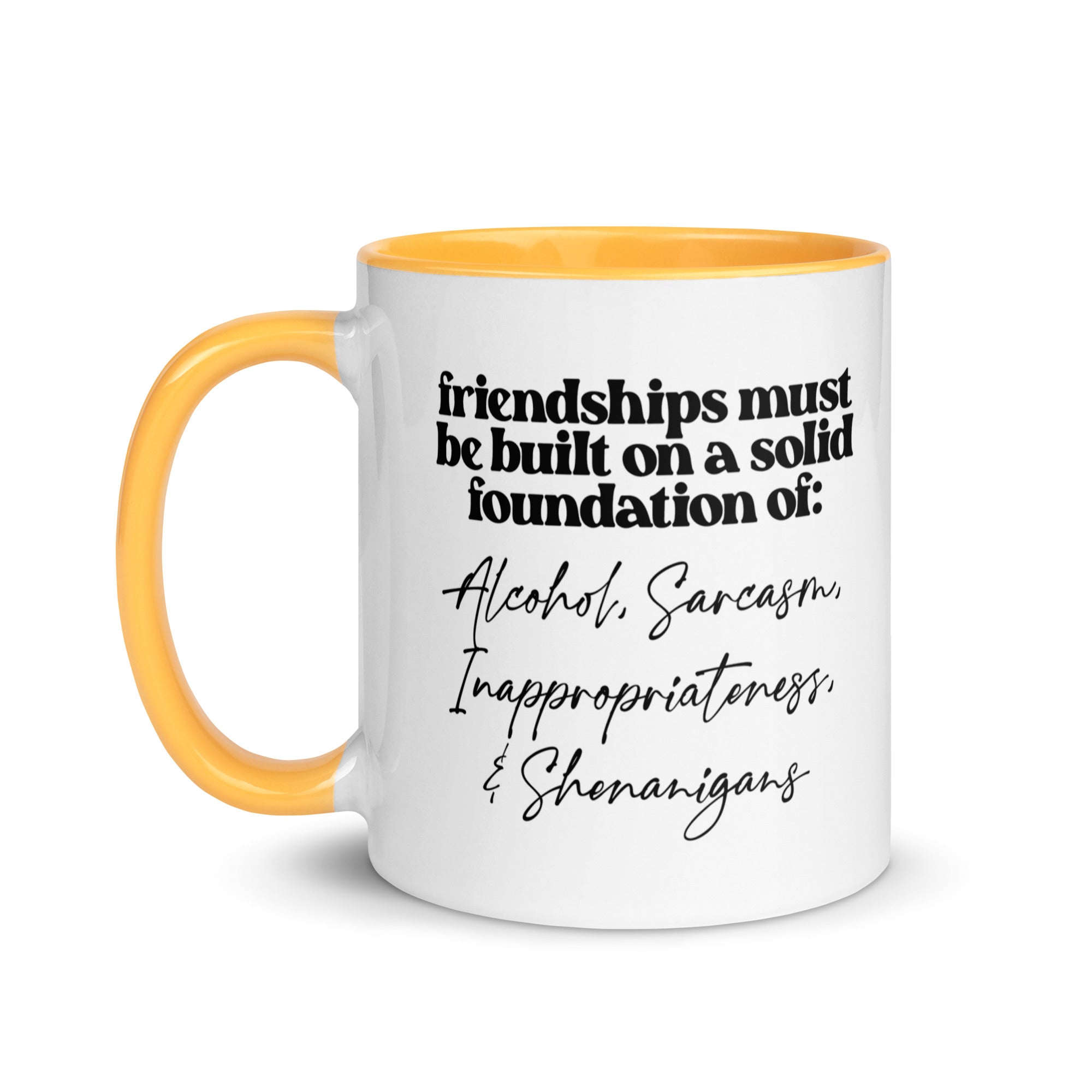 Solid Foundations of Friendship Mug