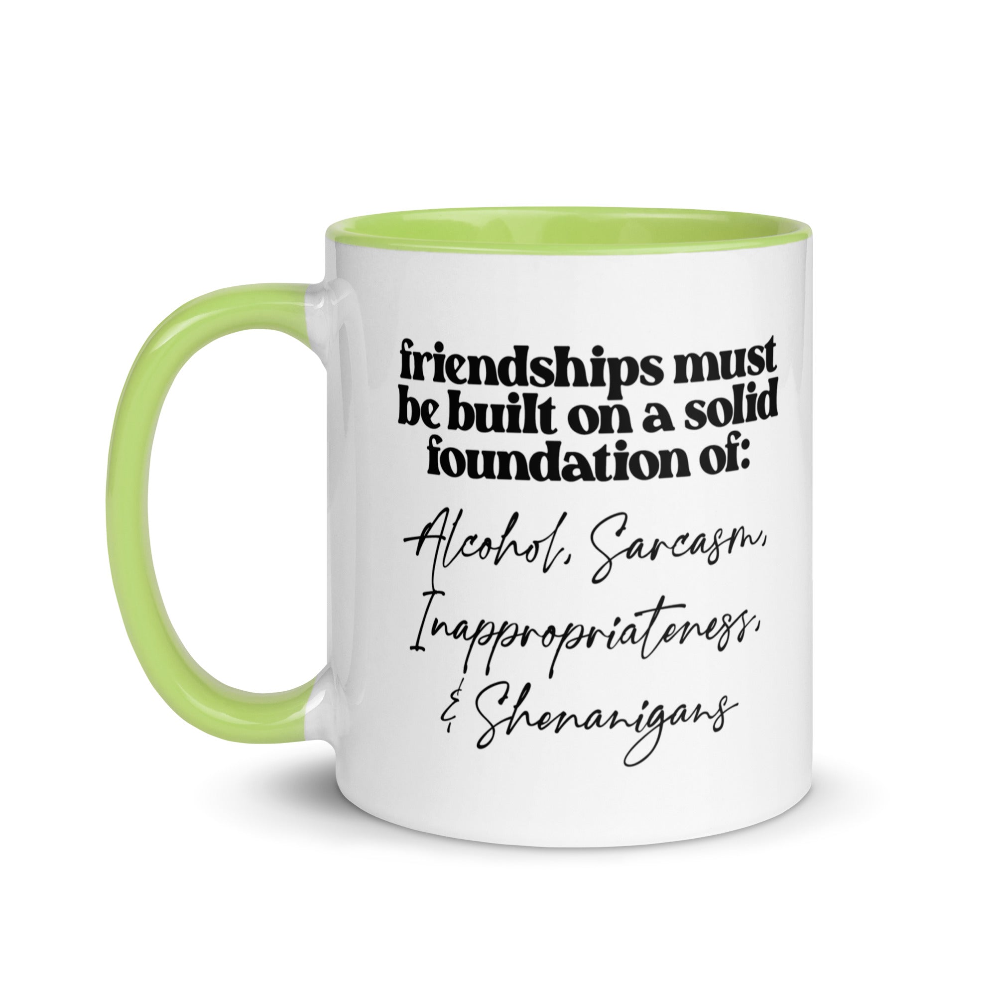 Solid Foundations of Friendship Mug