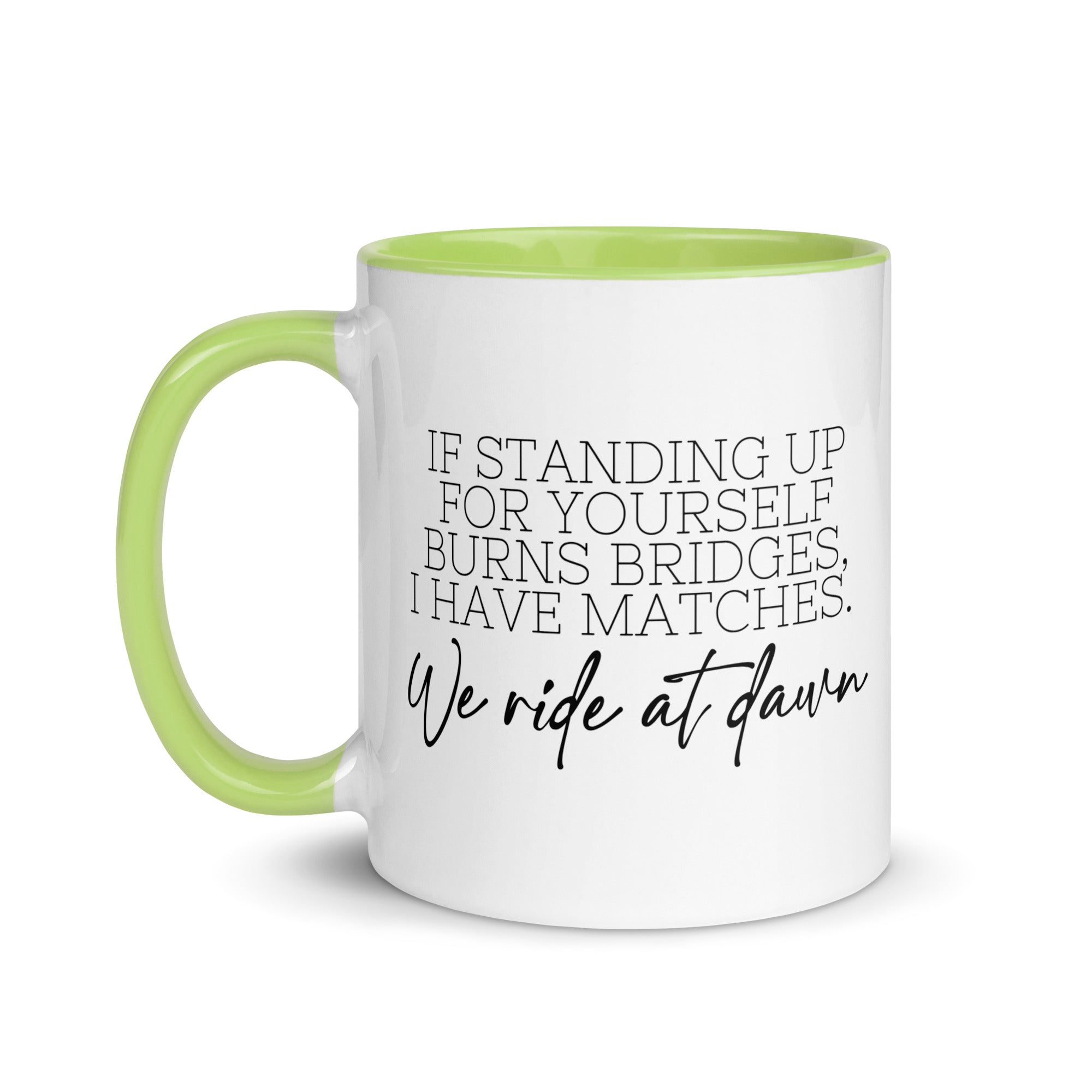 We Ride at Dawn Mug