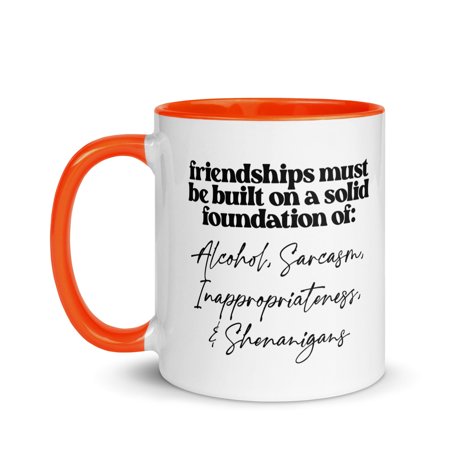 Solid Foundations of Friendship Mug