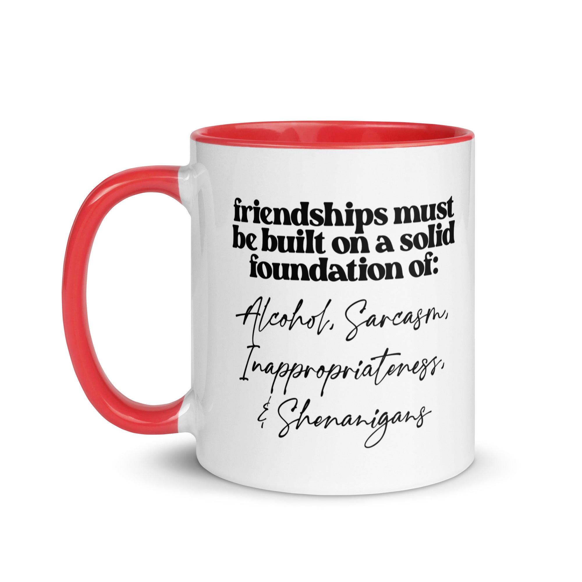 Solid Foundations of Friendship Mug