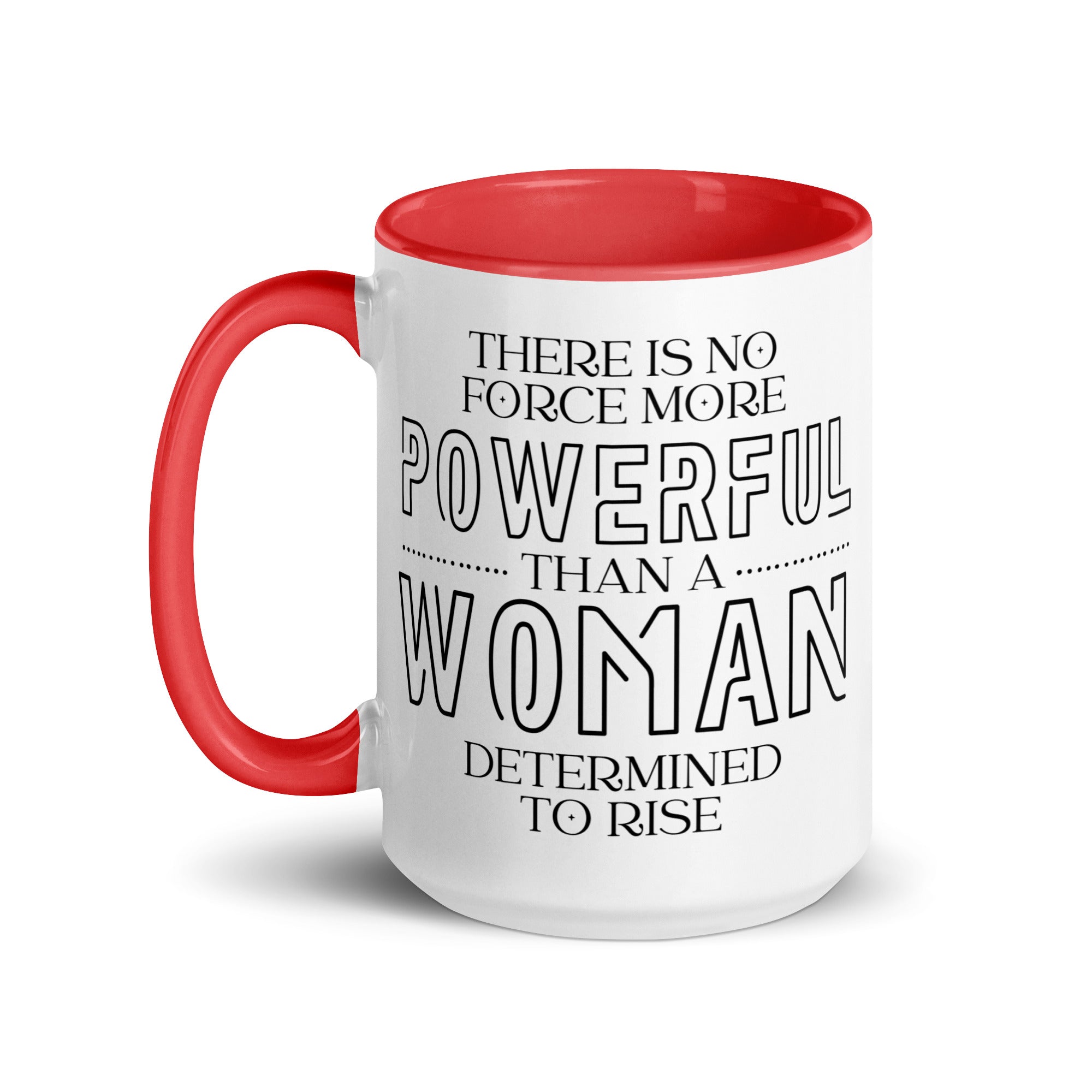 Woman Determined to Rise Mug