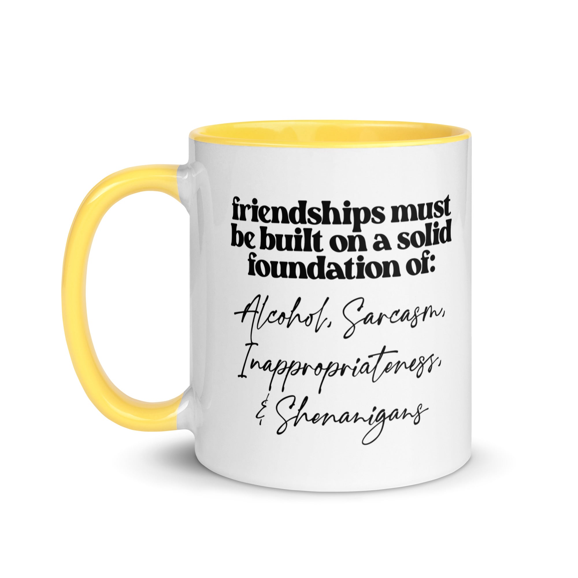 Solid Foundations of Friendship Mug