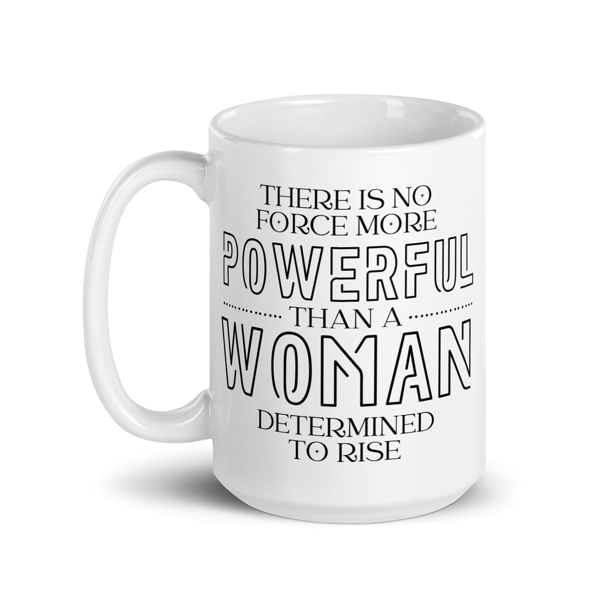 Woman Determined to Rise Mug