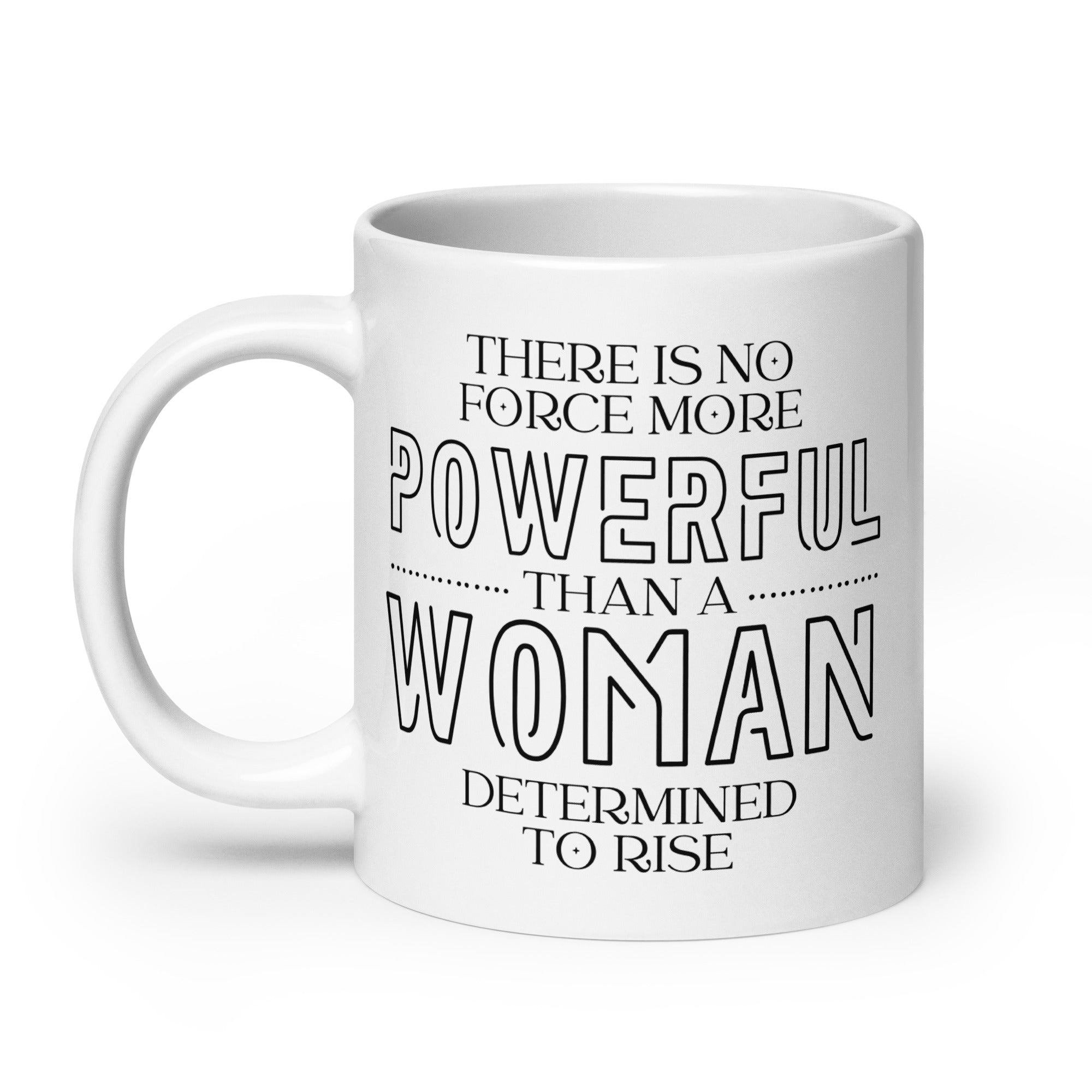 Woman Determined to Rise Mug