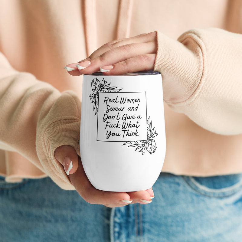 Real Women Swear Tumbler