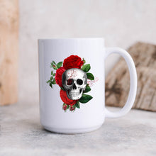 Load image into Gallery viewer, Flower Skull - Red