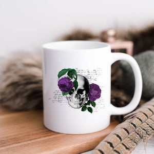 Flower Skull - Purple