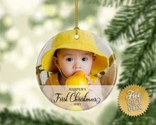 Load image into Gallery viewer, Baby Photo Ornament