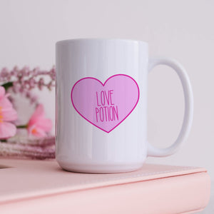 Love Potion Candy Heart Mug