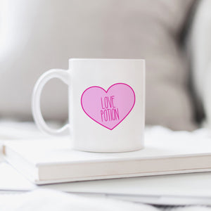 Love Potion Candy Heart Mug