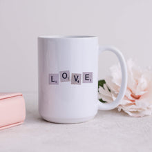 Load image into Gallery viewer, Love Scrabble Mug