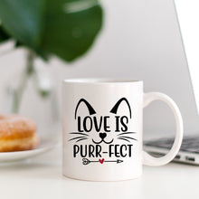 Load image into Gallery viewer, Love is Purr-fect Mug
