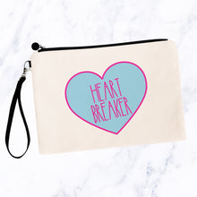 Load image into Gallery viewer, Heart Breaker Candy Heart Cosmetic Bag