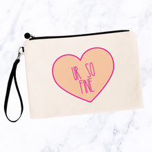 Load image into Gallery viewer, Ur So Fine Candy Heart Cosmetic Bag