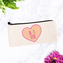 Load image into Gallery viewer, Ur A Babe Candy Heart Cosmetic Bag
