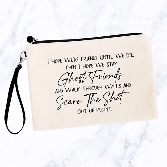 Ghost Friends V4 Best Friends Makeup Bag
