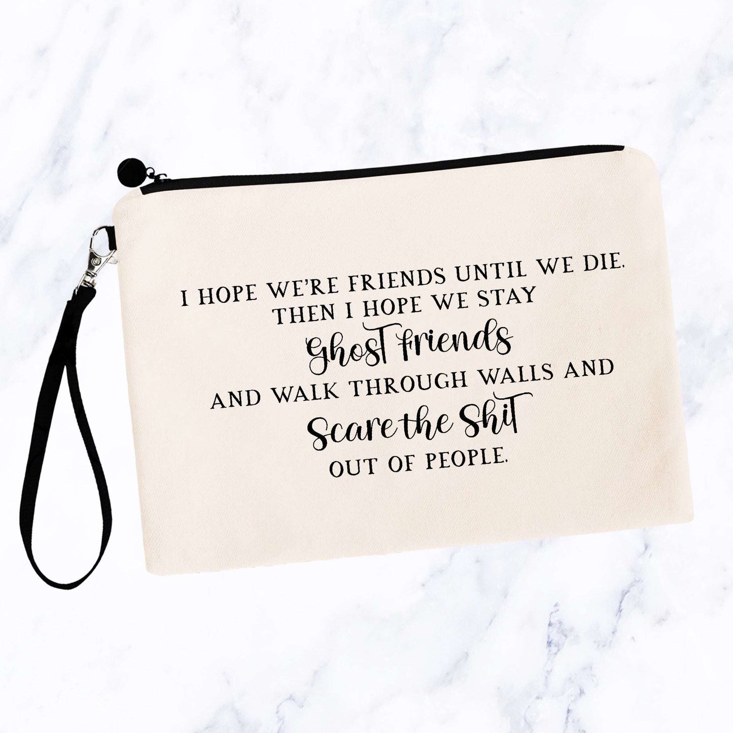 Ghost Friends V3 Best Friends Makeup Bag