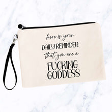 Load image into Gallery viewer, Fucking Goddess Cosmetic Bag