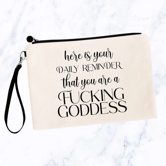 Fucking Goddess V3 Cosmetic Bag