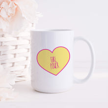 Load image into Gallery viewer, Girl Power Candy Heart Mug