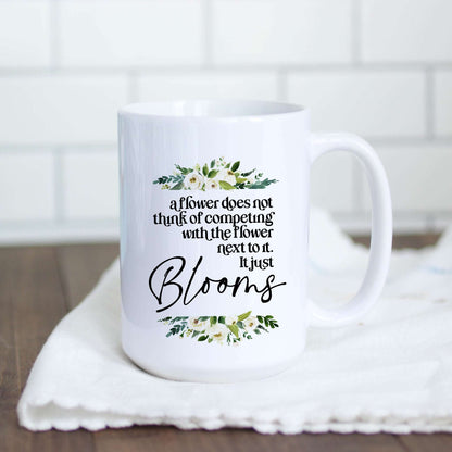 A Flower Just Blooms