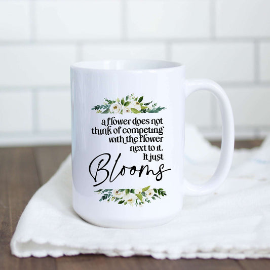 A Flower Just Blooms