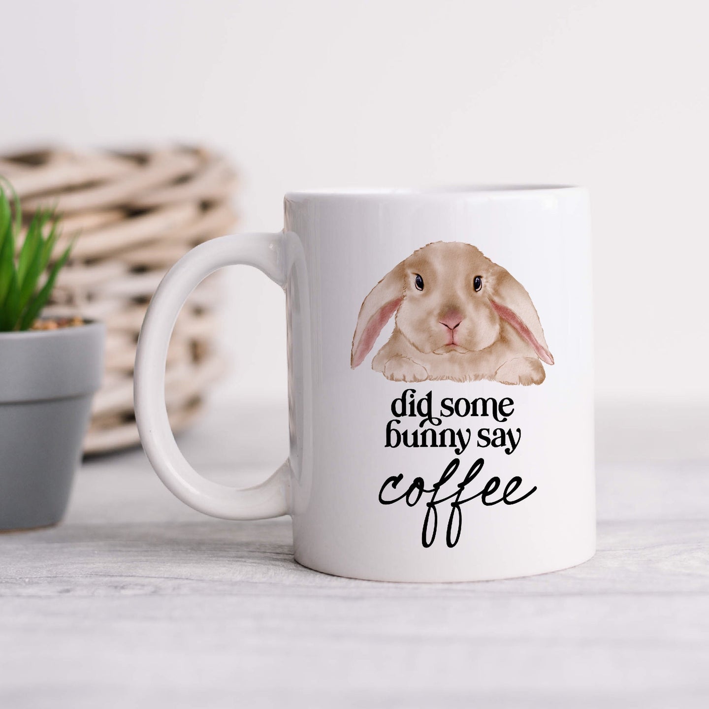 Did Some Bunny Say Coffee