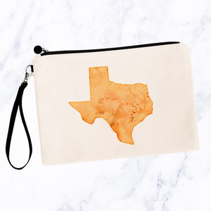 State Watercolor Cosmetic Bag