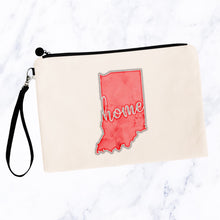 Load image into Gallery viewer, State Watercolor Home Cosmetic Bag