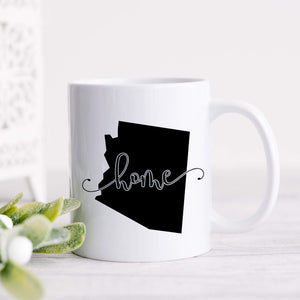 Home Overlay Custom State Watercolor Mug