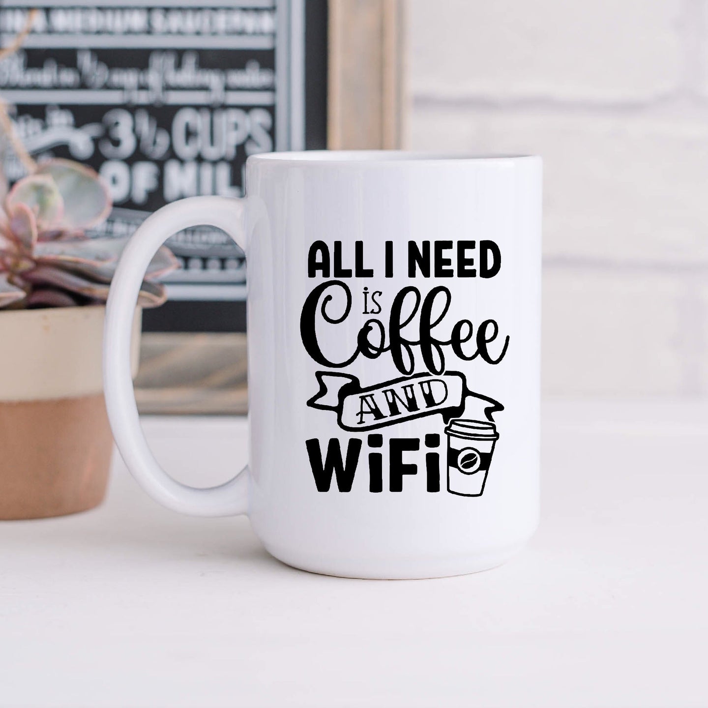 All I Need is Coffee and Wifi