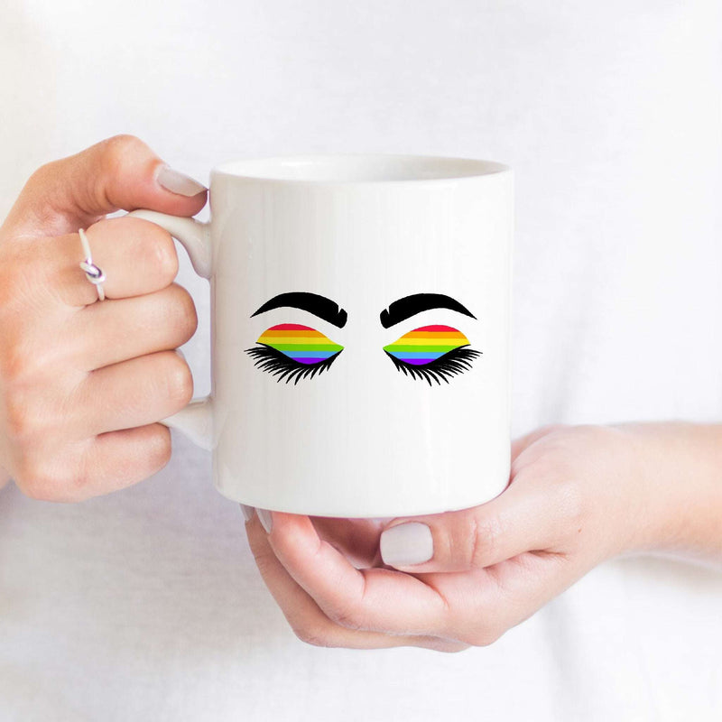 Rainbow Lashes LGBT Pride