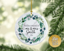 Load image into Gallery viewer, Eucalyptus Wreath Married