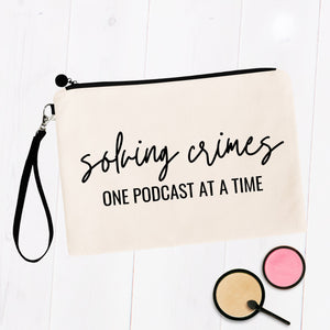 Solving Crimes One Podcast at a Time Bag