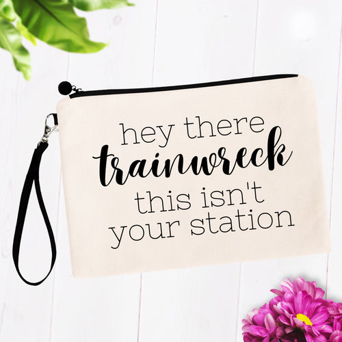 Hey Trainwreck This Isn't Your Station Bag
