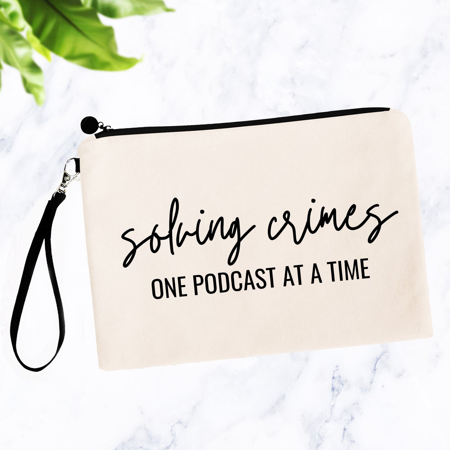 Solving Crimes One Podcast at a Time Bag